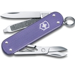 Нож-брелок Victorinox 0.6221.223G Classic SD Alox Colors "Electric Lavender", 58мм, лавандовый