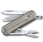 Нож-брелок Victorinox 0.6223.T31G Classic SD Colors "Cupcake Dream", 58мм, полупрозрачный серый