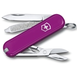 Нож-брелок Victorinox 0.6223.52G Classic SD Colors "Tasty Grape", 58мм, фиолетовый