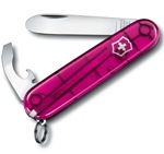 Нож Victorinox 0.2363.T5 My First Victorinox офицерский, 84мм, полупрозр. розовый