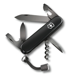 Нож Victorinox 1.3603.31P Spartan Onyx Black офицерский, 91мм, чёрный, с инструментами чёрного цвета