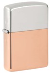 Зажигалка Zippo 48694 Bimetal с двойным металлическим покрытием, медь/латунь/сталь