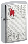 Зажигалка Zippo 48126 Classic с покрытием Brushed Chrome