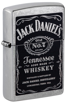 Зажигалка Zippo 24779 Jack Daniels с покрытием Street Chrome