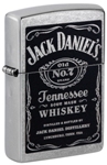 Зажигалка Zippo 24779 Jack Daniels с покрытием Street Chrome